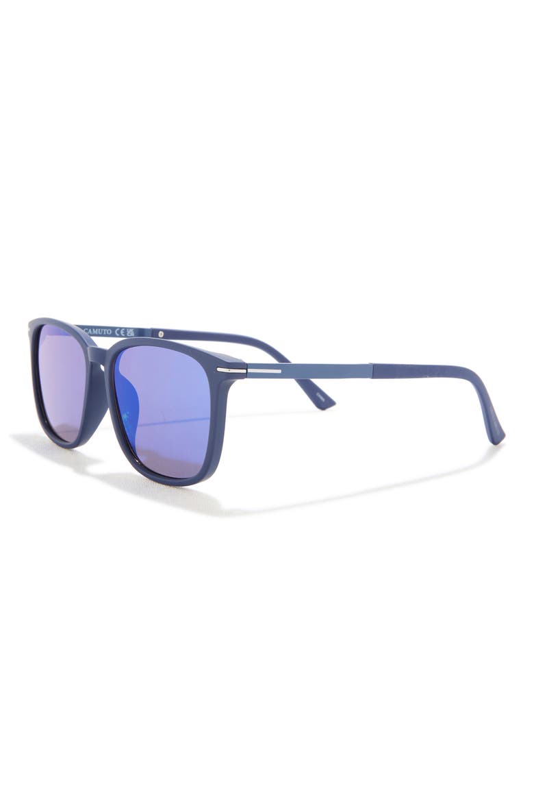 129mm Square Tip Sunglasses, Alternate, color, BLUE
