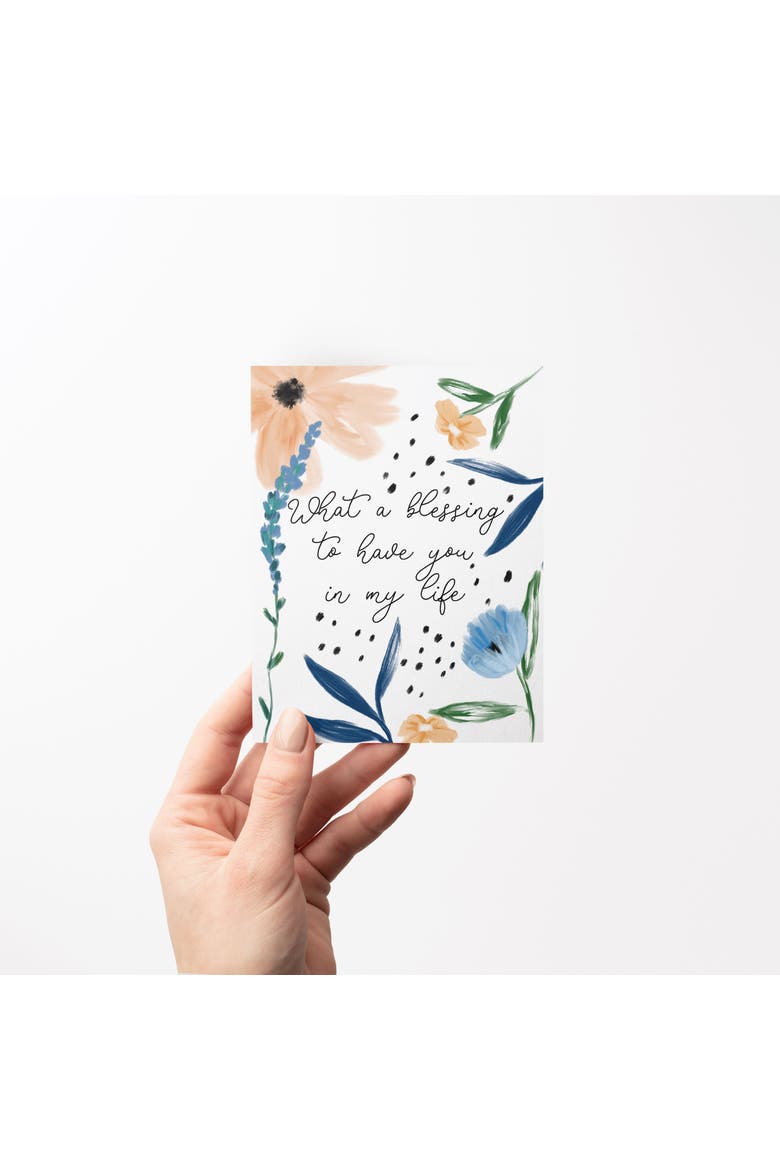 Love/Friendship Greeting Card Pack (3ct) "What A Blessing To Have You In My Life", Alternate, color, Multi-Pack