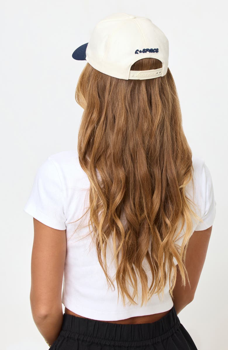 LSPACE Newport Cotton Baseball Cap, Alternate, color, Midnight/ Cream