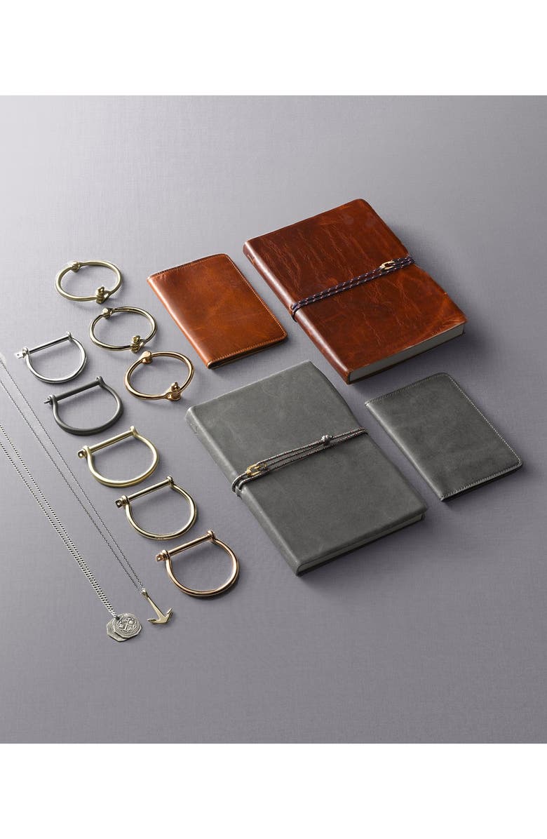 Miansai 'Noir' Screw Cuff Bracelet, Main, color, 