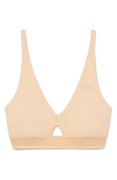 Cutout Wireless Microfiber Bra