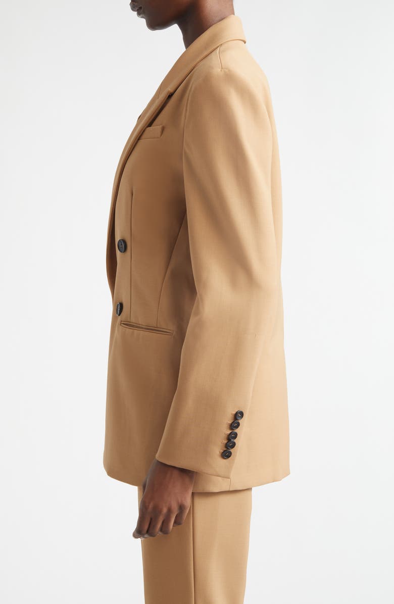 A.L.C. Calla Double Breasted Wool Blend Blazer, Alternate, color, Desert Beige