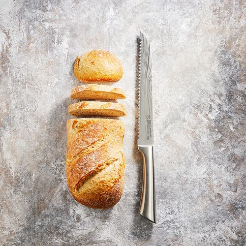 Cuisine::pro ® Damashiro® 8" Bread Knife In Metallic