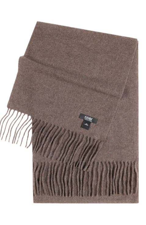 Cashmere Fringed Scarf
