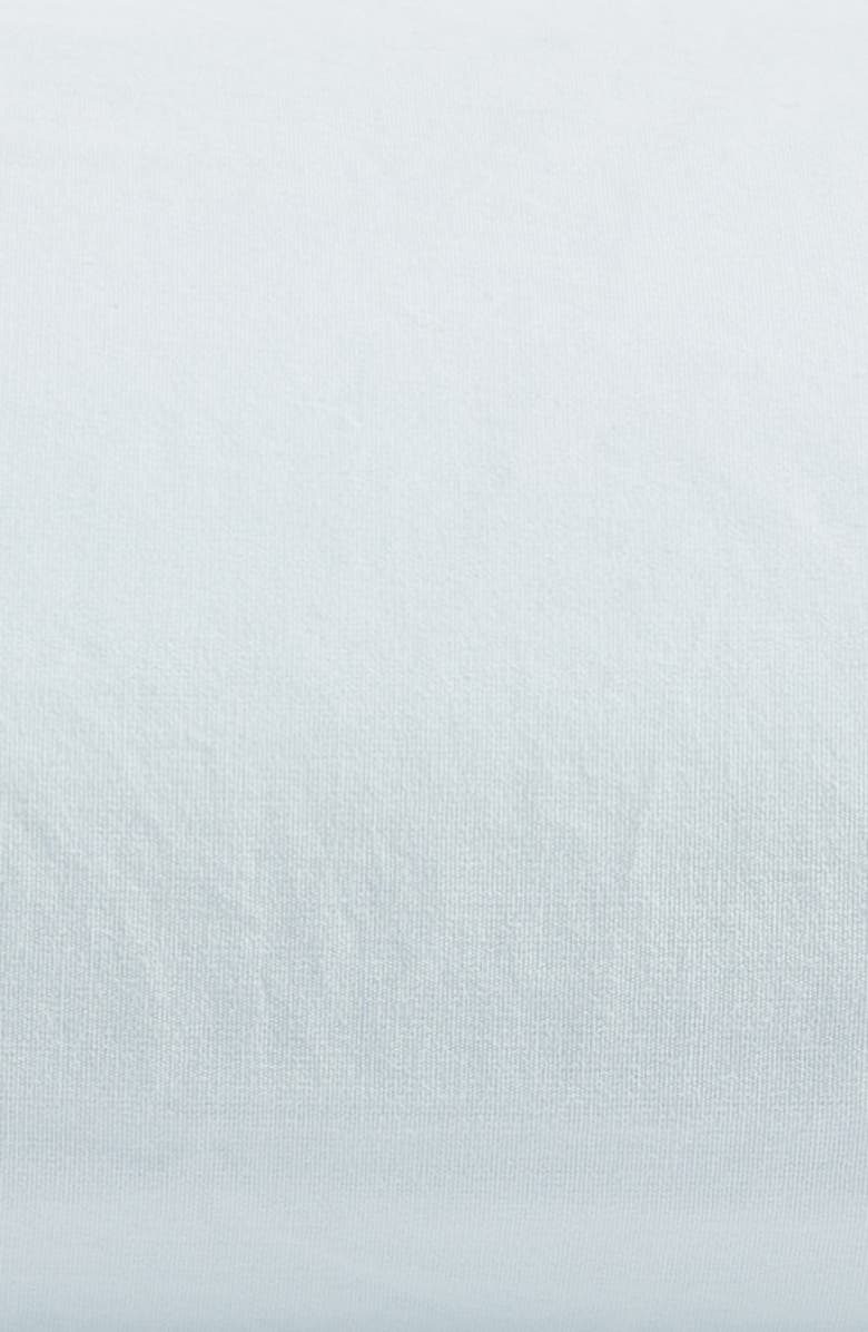 Nordstrom Organic Cotton Percale Fitted Sheet, Alternate, color, Blue Drift