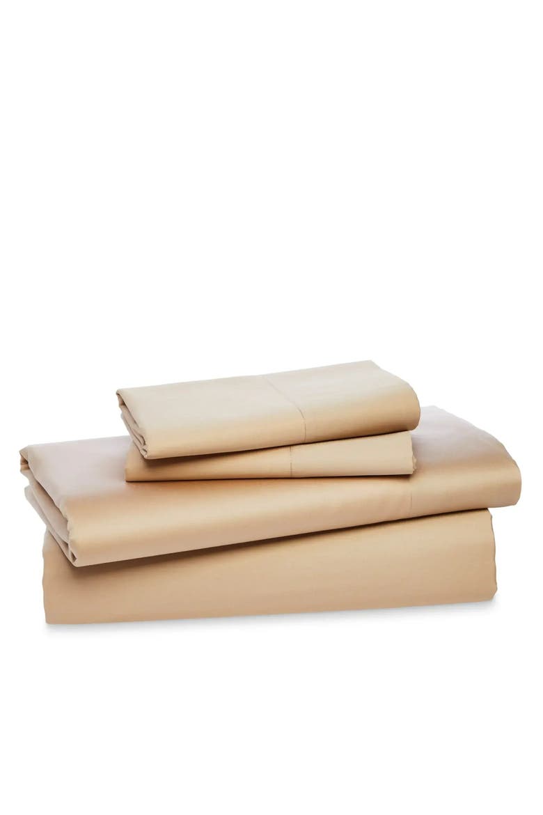 Organic Cotton Sheet Set, Alternate, color, Beige