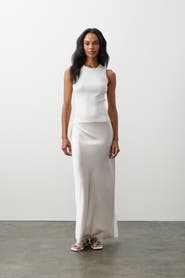 NAKED CASHMERE ADERYN SILK SKIRT
