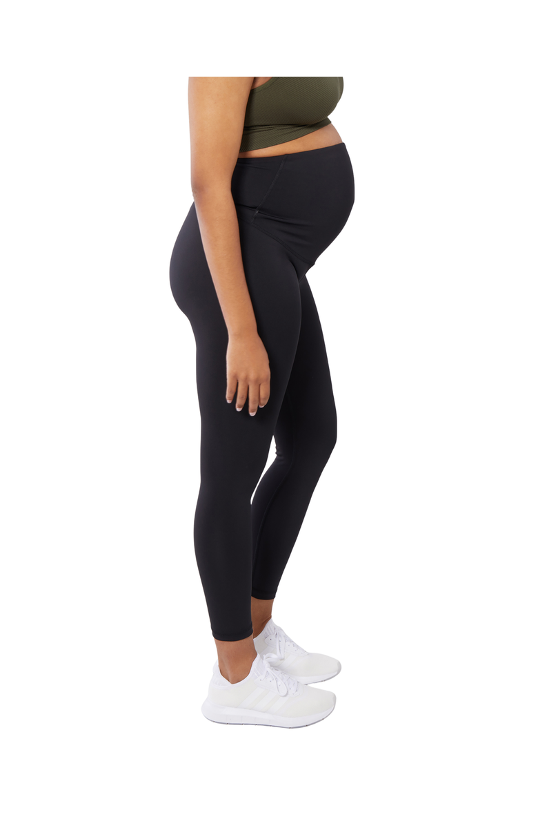 Ingrid & Isabel The All-Stage Performance Support ⅞ Maternity Black Legging, Alternate, color, Black