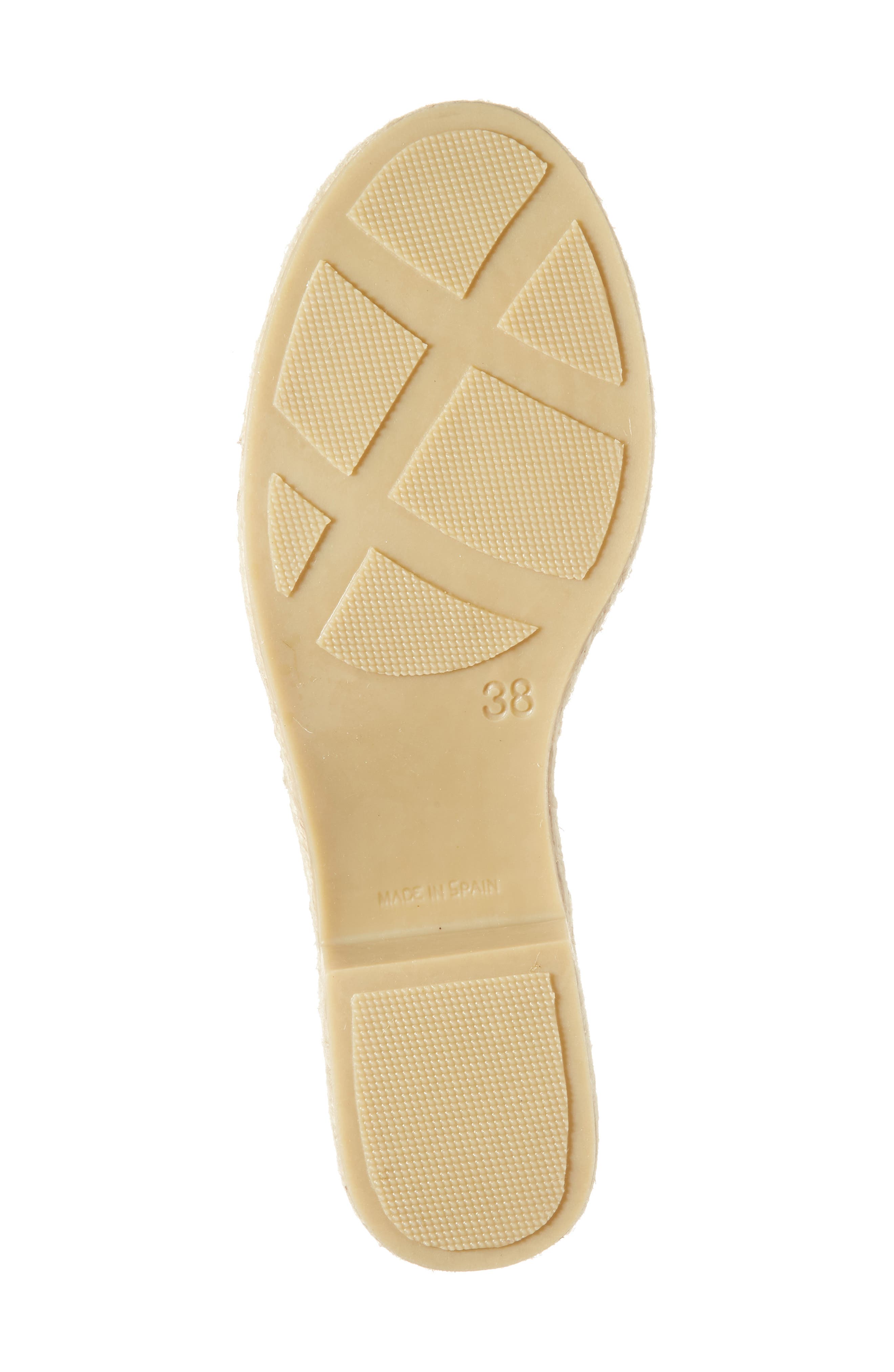 Dama Slingback Espadrille Platform Sandal, Alternate, color, PLATINUM