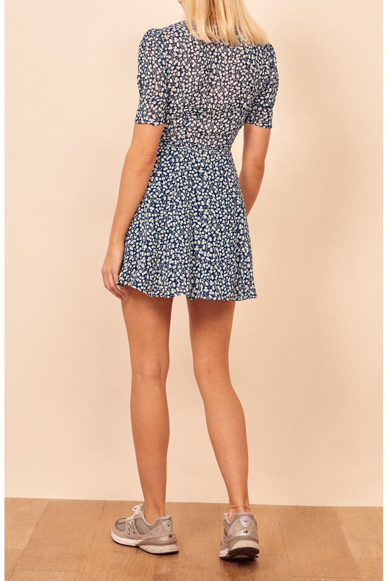 Lucky Wrap Minidress, Alternate, color, SOHO