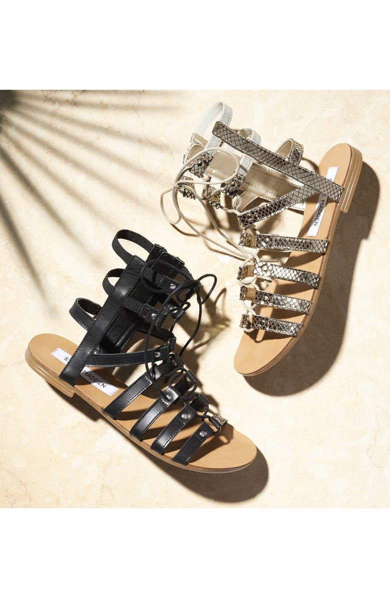 Steve Madden 'Sparra' Gladiator Sandal, Alternate, color,