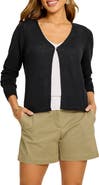 Tommy Bahama Adeline Linen Blend Jersey Cardigan