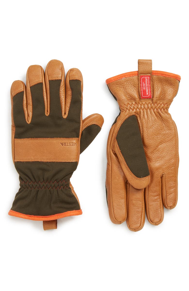 Hestra 'Tor' Leather Gloves, Main, color,