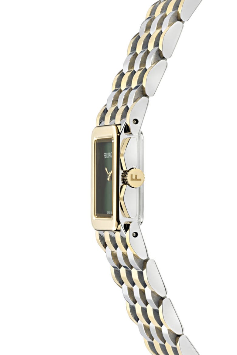 Entrelacé Two-Tone Bracelet Watch, 18.5mm x 21.5mm, Alternate, color, TWO TONE