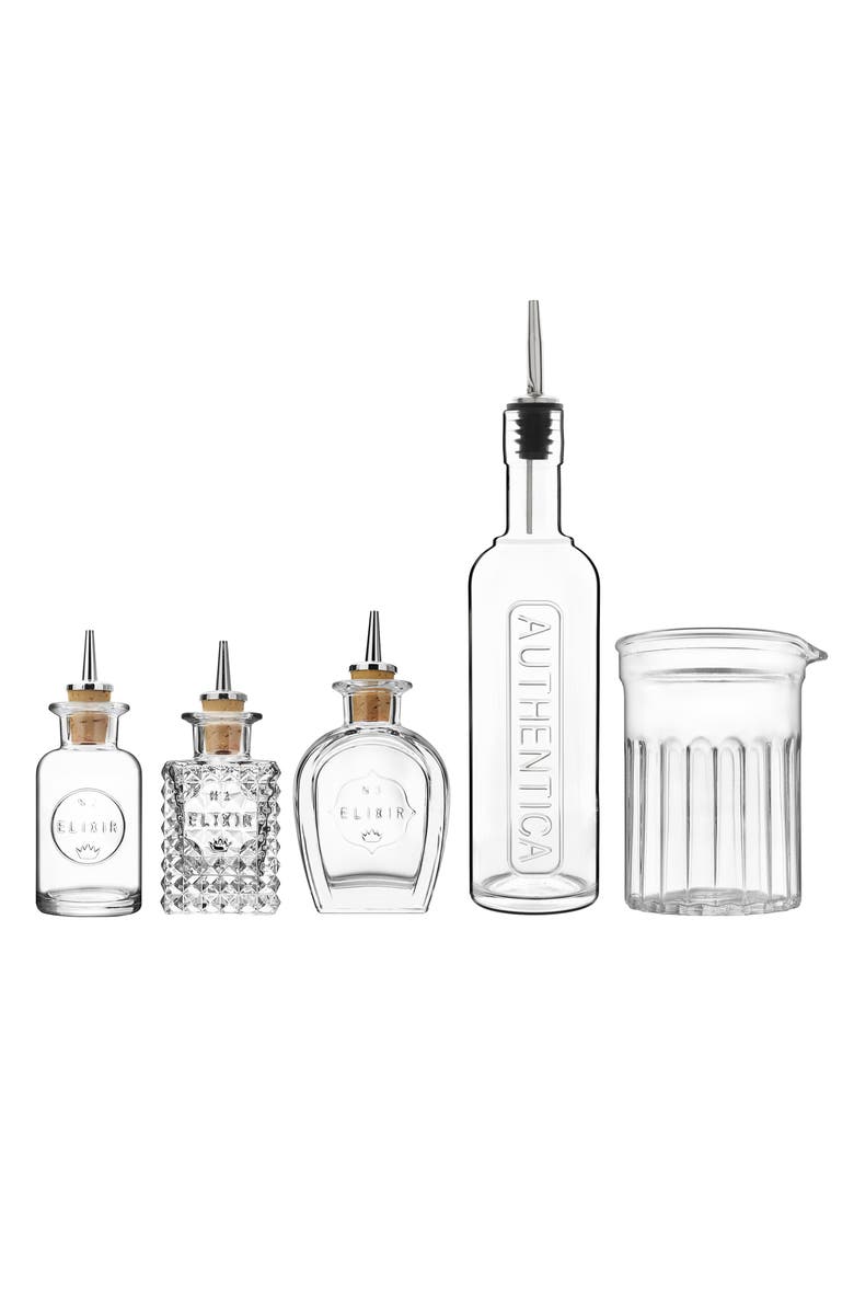 Luigi Bormioli 5-Piece Mixology Set, Main, color, 