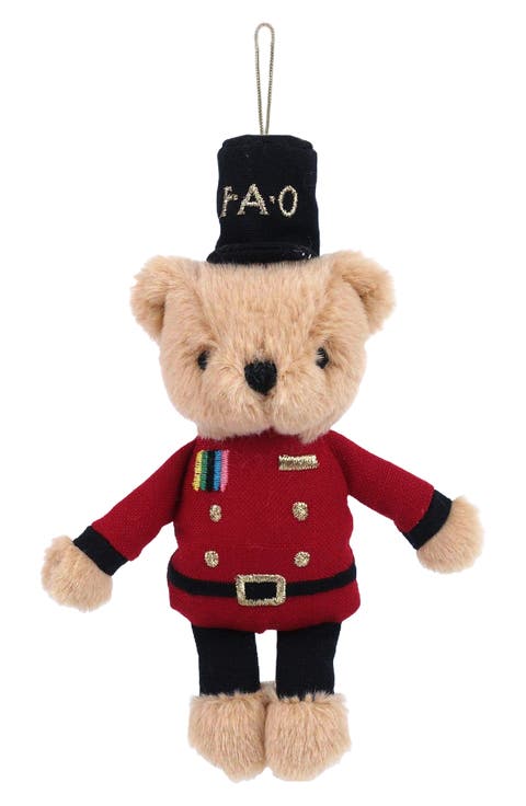 Soldier Bear Plush Ornament