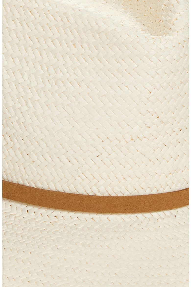 Frayed Rancher Hat with Buckle, Alternate, color, IVORY COMBO