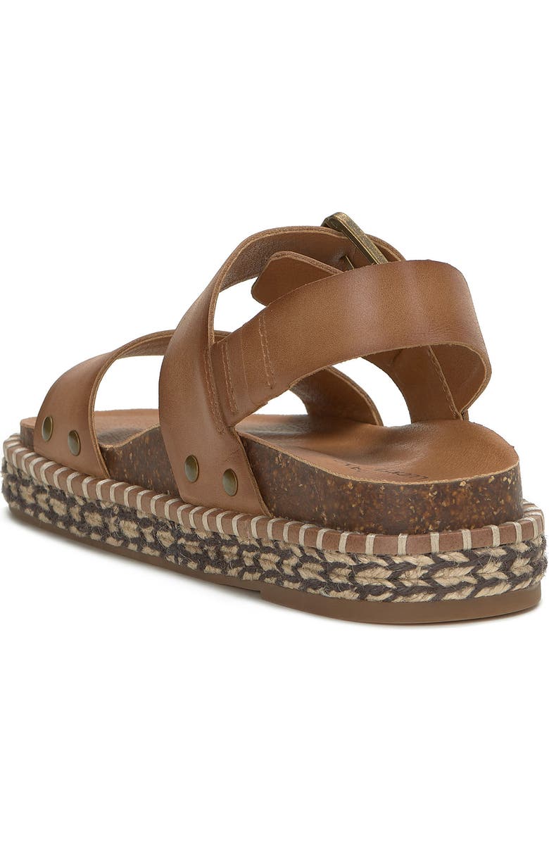 Lucky Brand Umora Slingback Espadrille Platform Sandal, Alternate, color, Latte