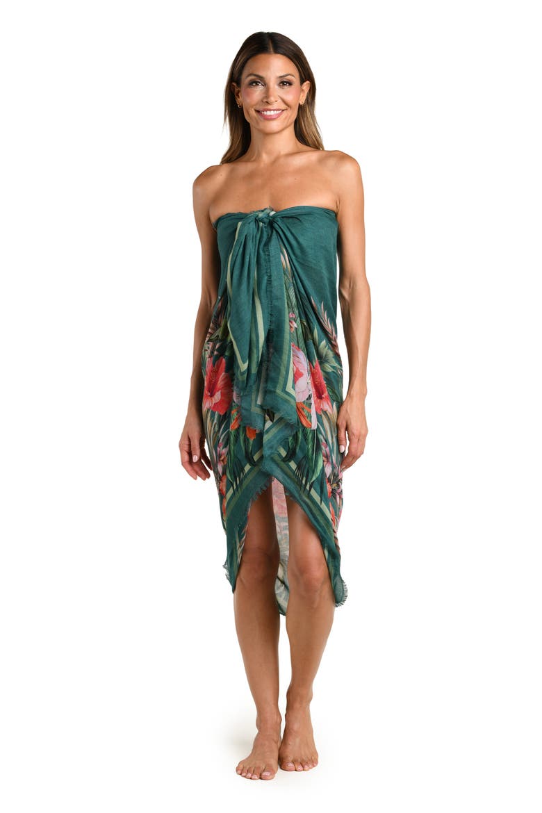 Courtyard Palms Pareo Cover-Up, Alternate, color, JUNGLE