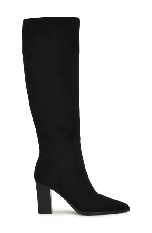 Nine West Zeran Knee High Boot In Black