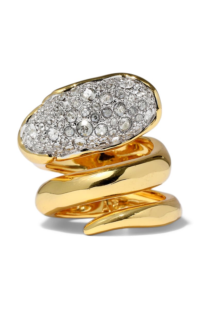 Alexis Bittar Solanales Crystal Coiled Ring, Alternate, color, Crystals