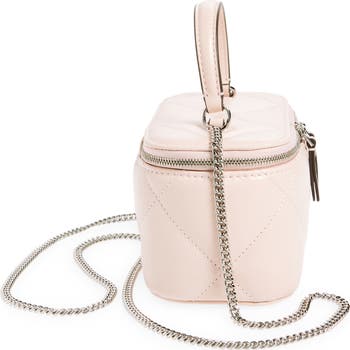 Kira Quilted Leather Vanity Case