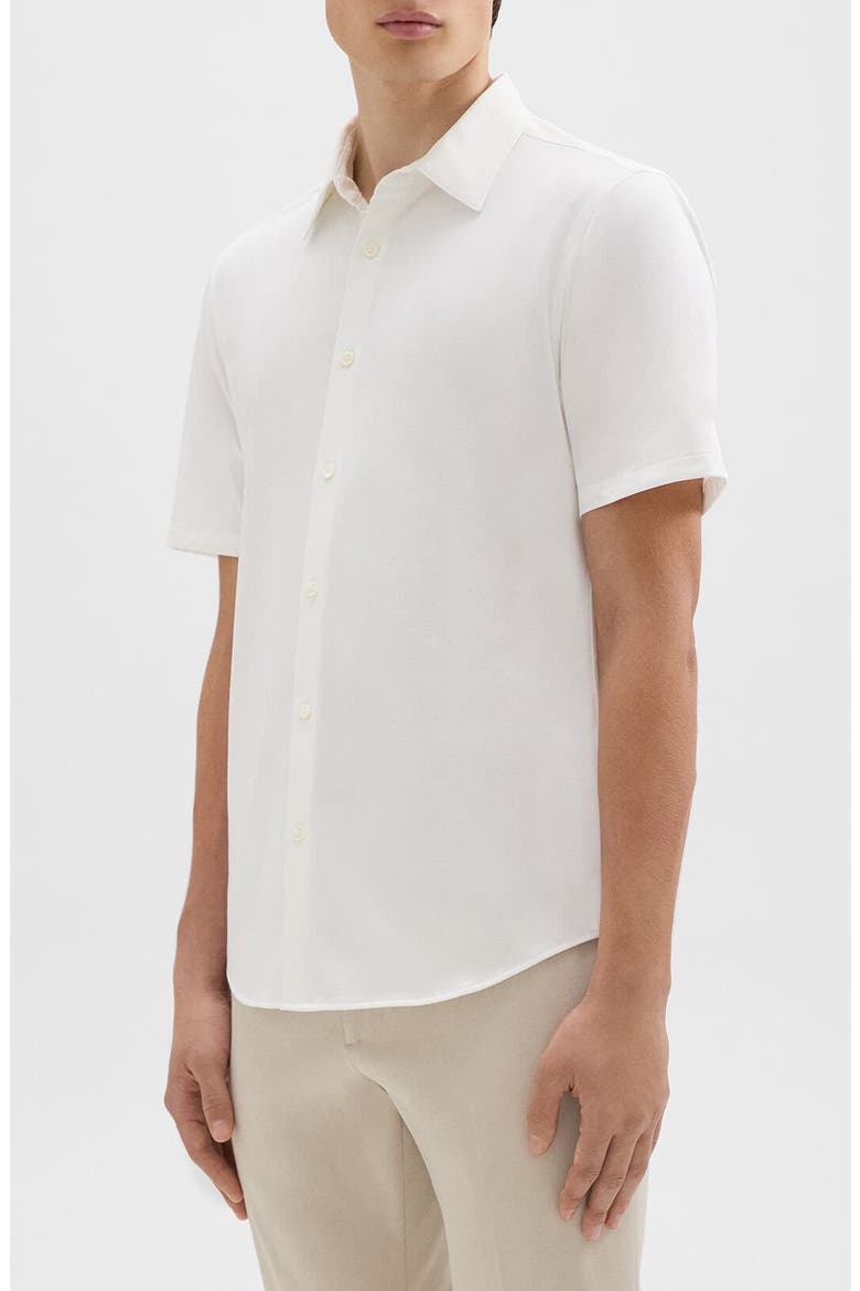 Irving Short Sleeve Button-Up Shirt, Alternate, color, WHITE