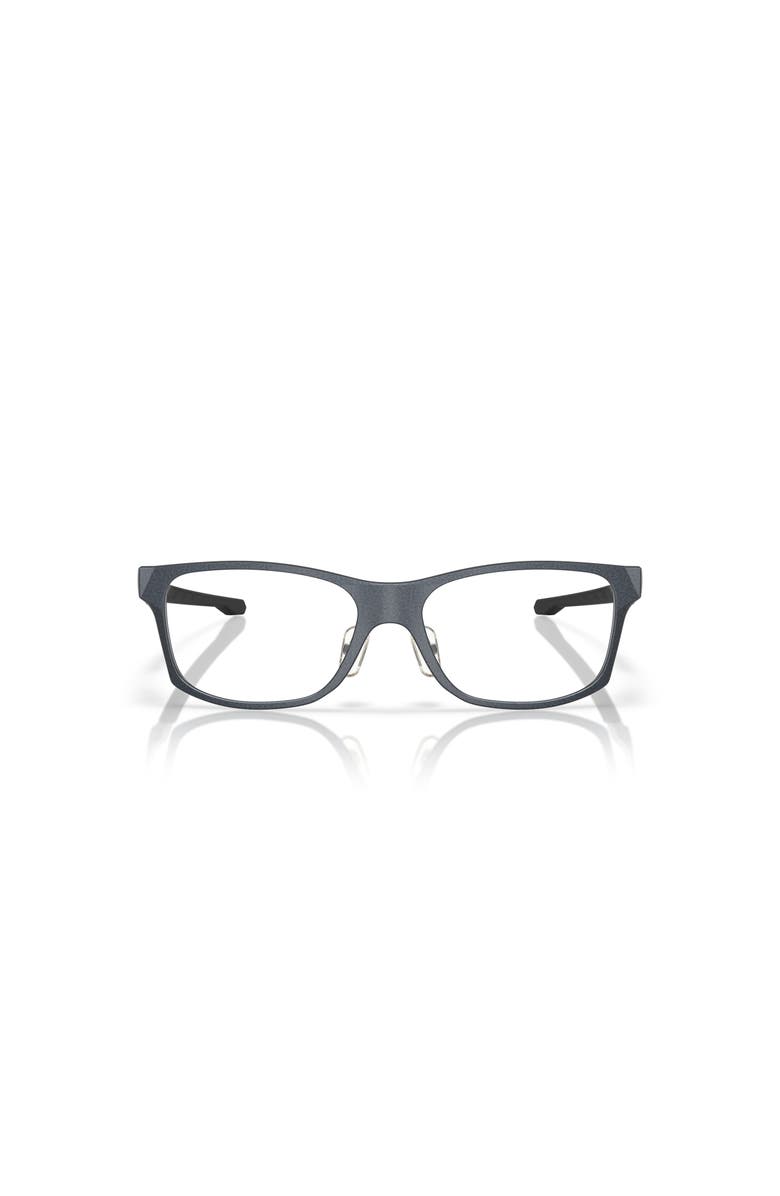 Oakley 52mm Rectangle optical glasses, Alternate, color, Black