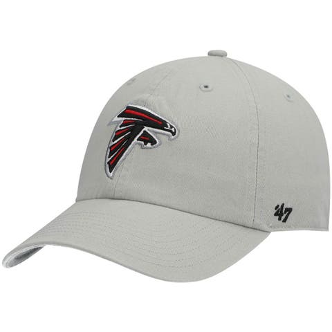 Men's '47 Gray Atlanta Falcons Clean Up Adjustable Hat