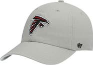 '47 Men's '47 Gray Atlanta Falcons Clean Up Adjustable Hat