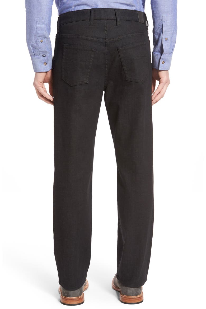 Greenwood Relaxed Fit Jeans, Alternate, color, BLACK