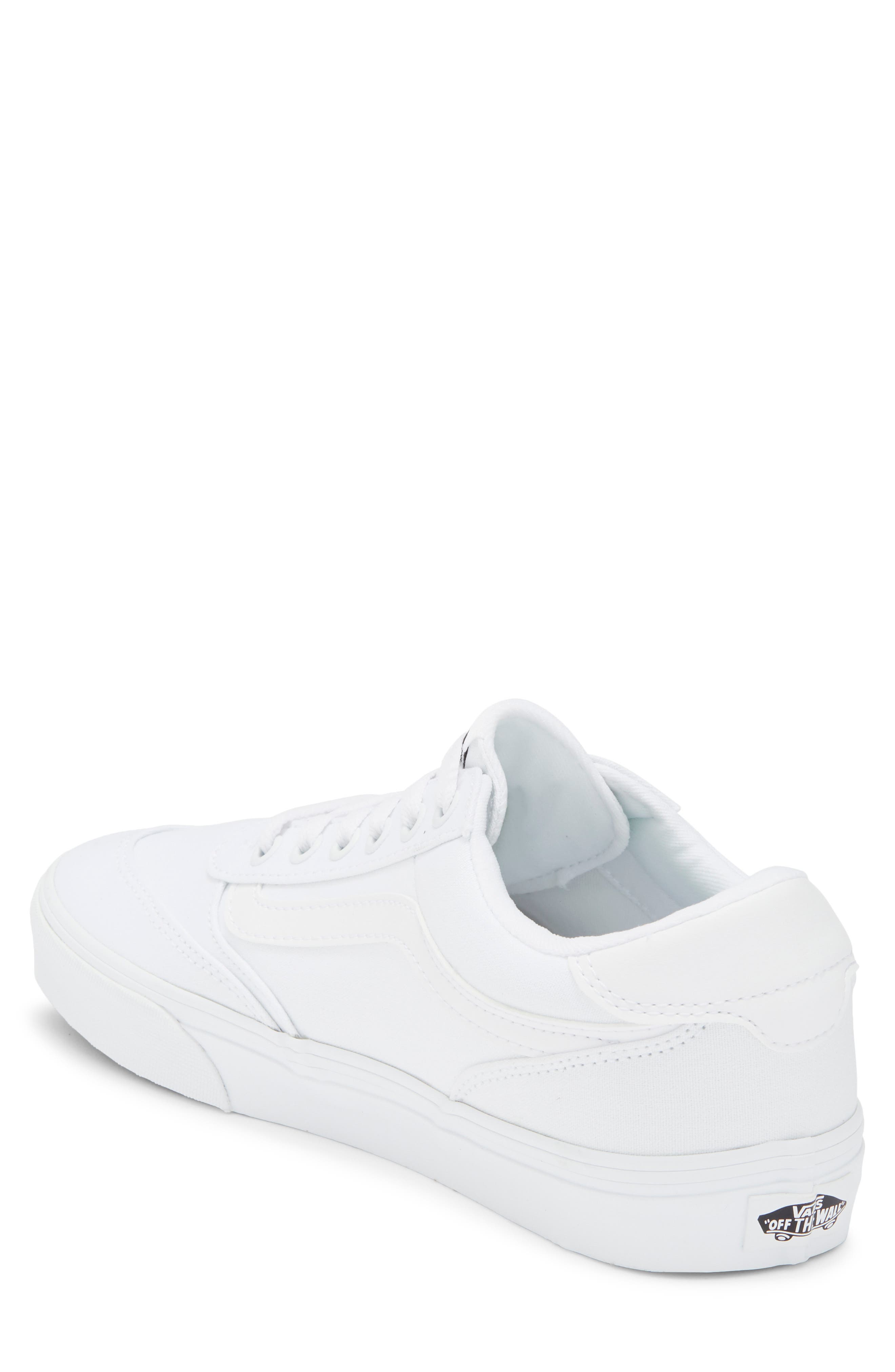 Brooklyn Sneaker, Alternate, color, CANVAS WHITE/WHITE