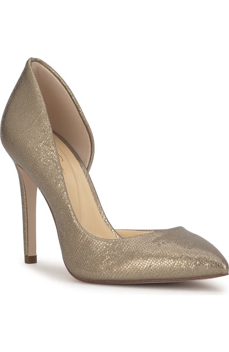 Jessica Simpson Prizma 8 Half d'Orsay Pump, Main, color, Bronze