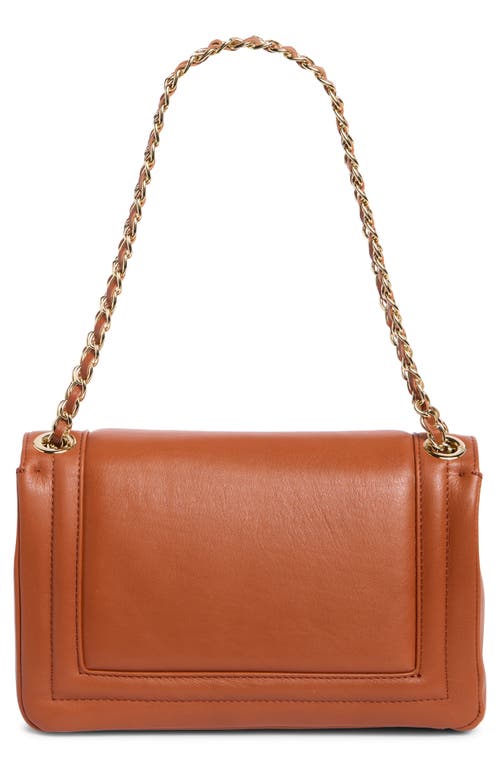 Valentino By Mario Valentino Alice Signature Shoulder Bag In Brown