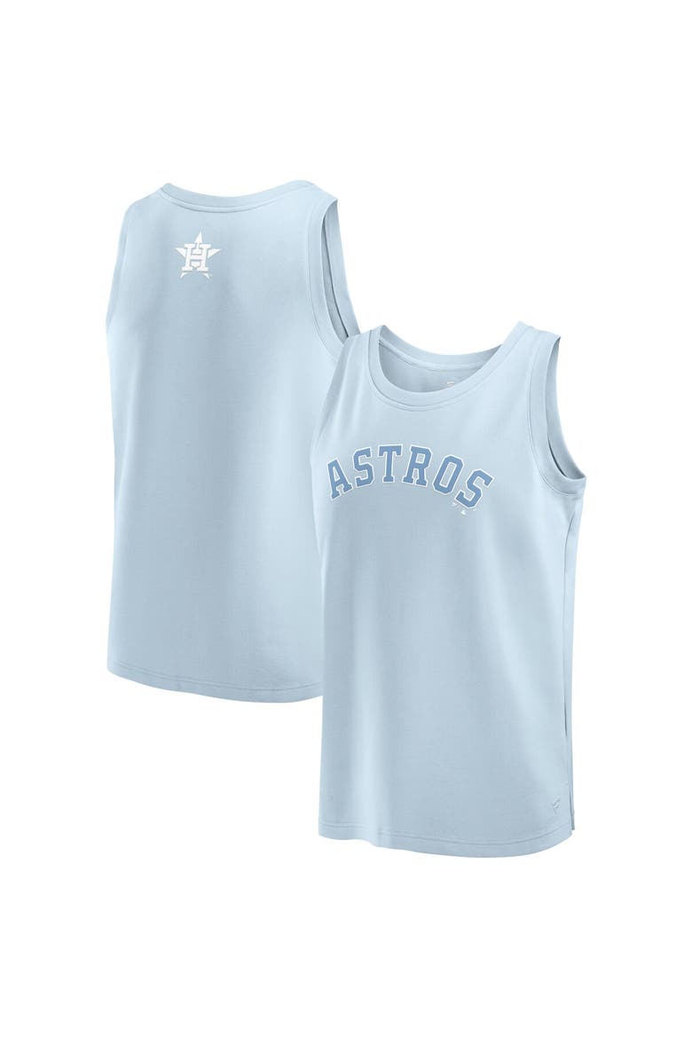 Men's Fanatics Light Blue Houston Astros Elements Tank Top, Main, color, Light Blue