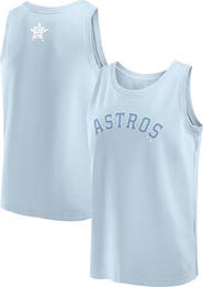 FANATICS Men's Fanatics Light Blue Houston Astros Elements Tank Top