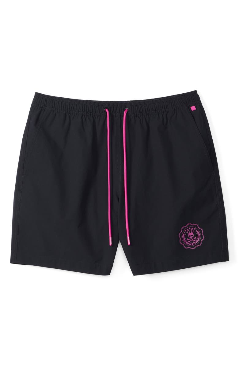 Psycho Bunny London Swim Trunks, Alternate, color, 