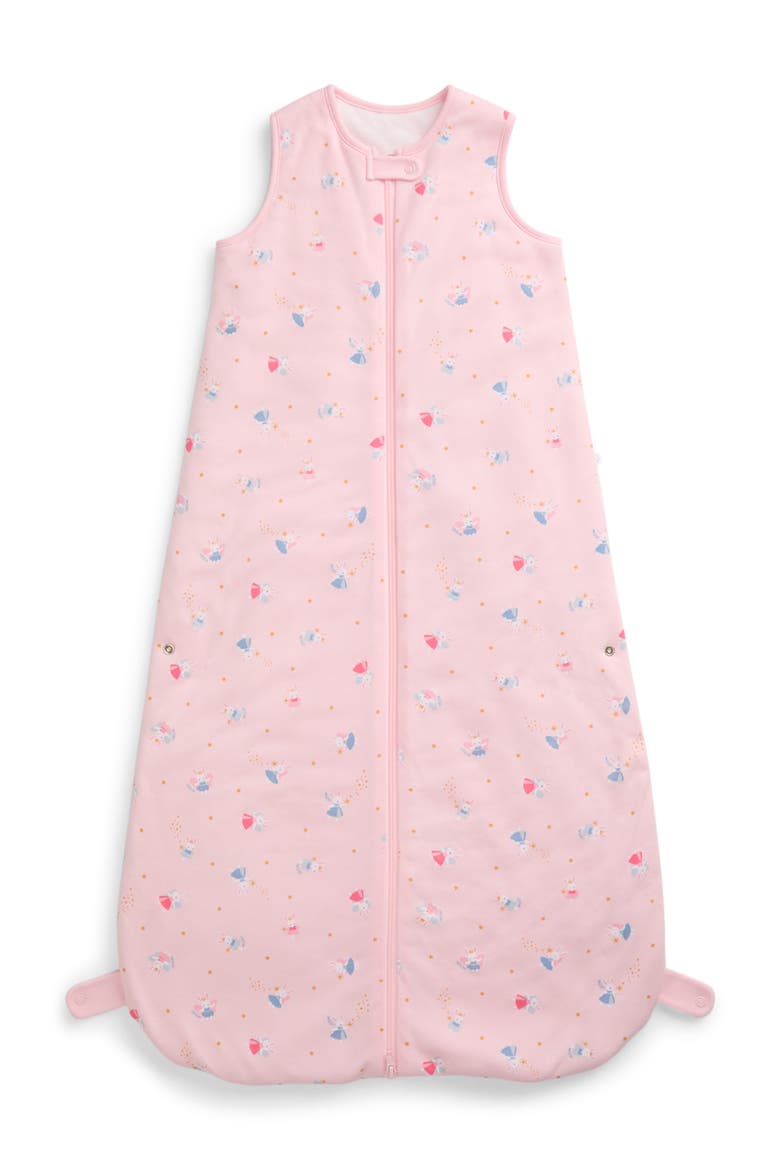 Front Opening Sleeping Bag, Main, color, Pink Bunny