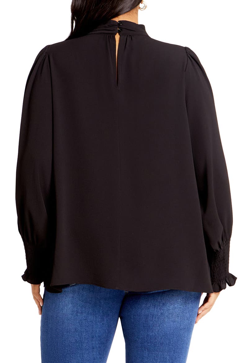 Iris Keyhole Top, Alternate, color, BLACK