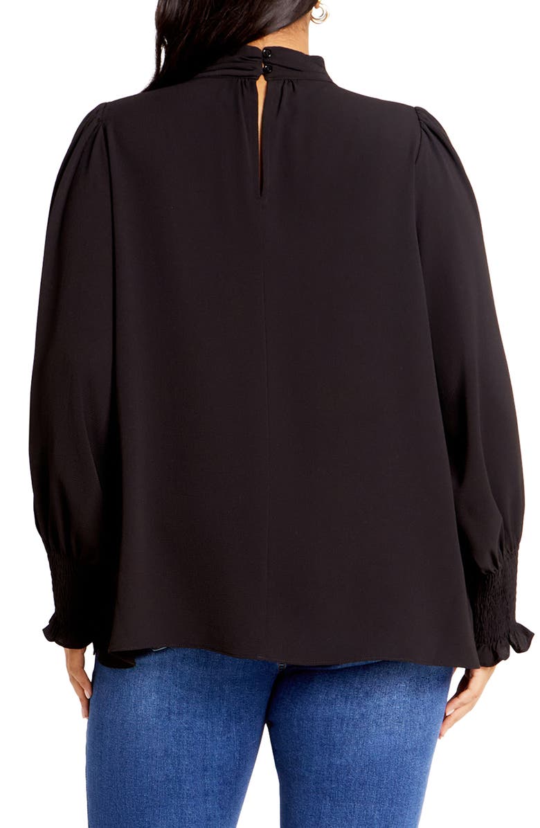 City Chic Iris Keyhole Top, Alternate, color,