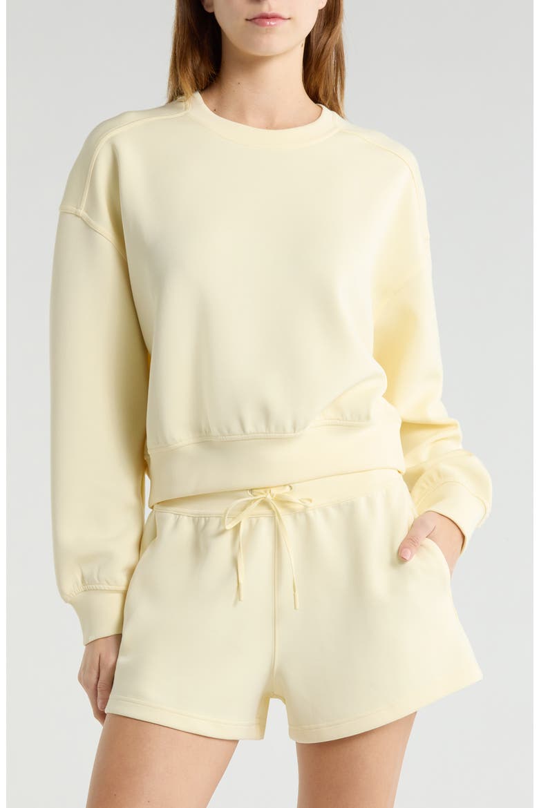 Cloudscape Sweatshirt, Main, color, PEAR SORBET