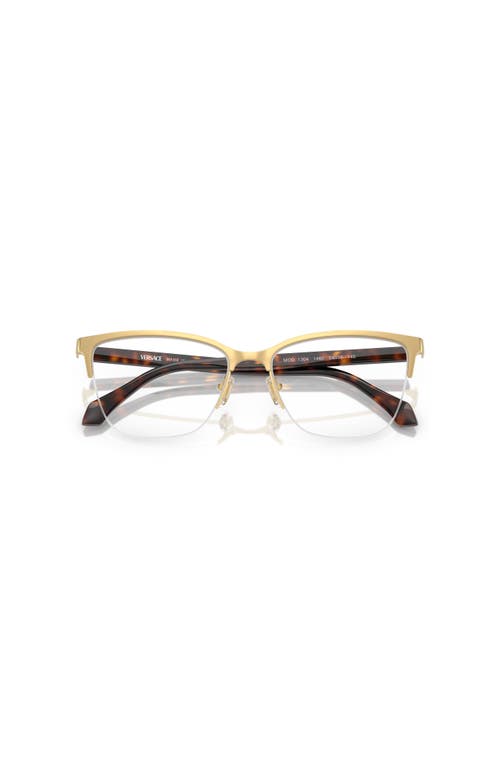 Versace 54mm Cat Eye Optical Glasses In Black