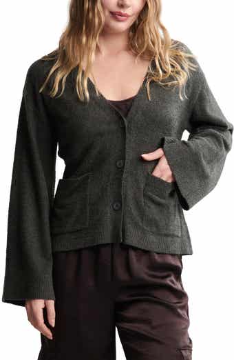 Barefoot Dreams® CozyChic® Ultra Lite® Flare Sleeve Button-Up Top