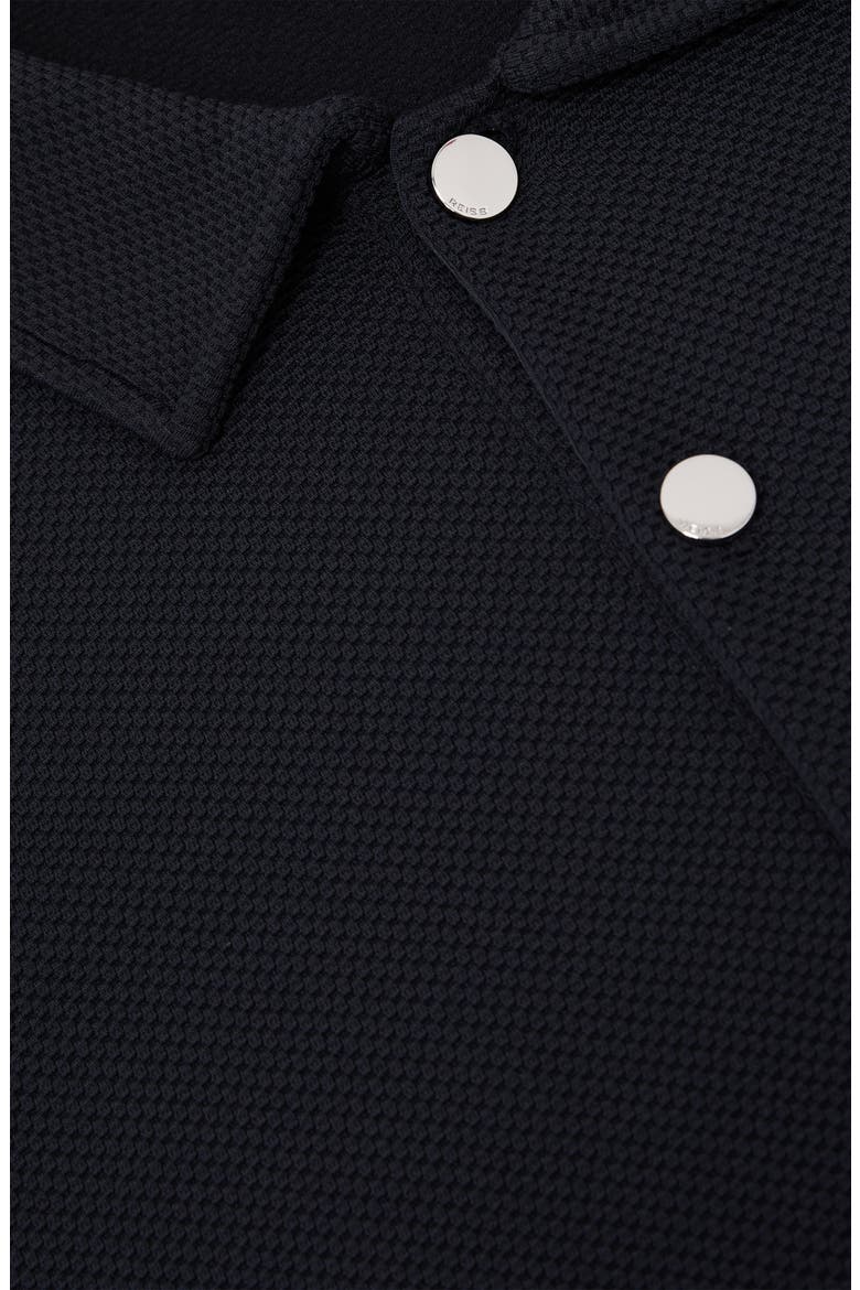 Kennedy Textured Polo, Alternate, color, NAVY