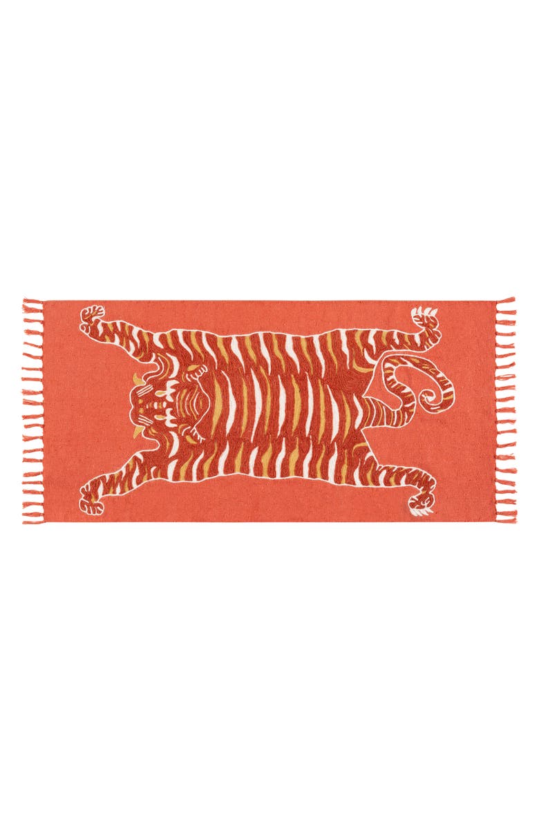 Zsa Zsa Zsu Cotton Vibrant Rug, Main, color, Mustard