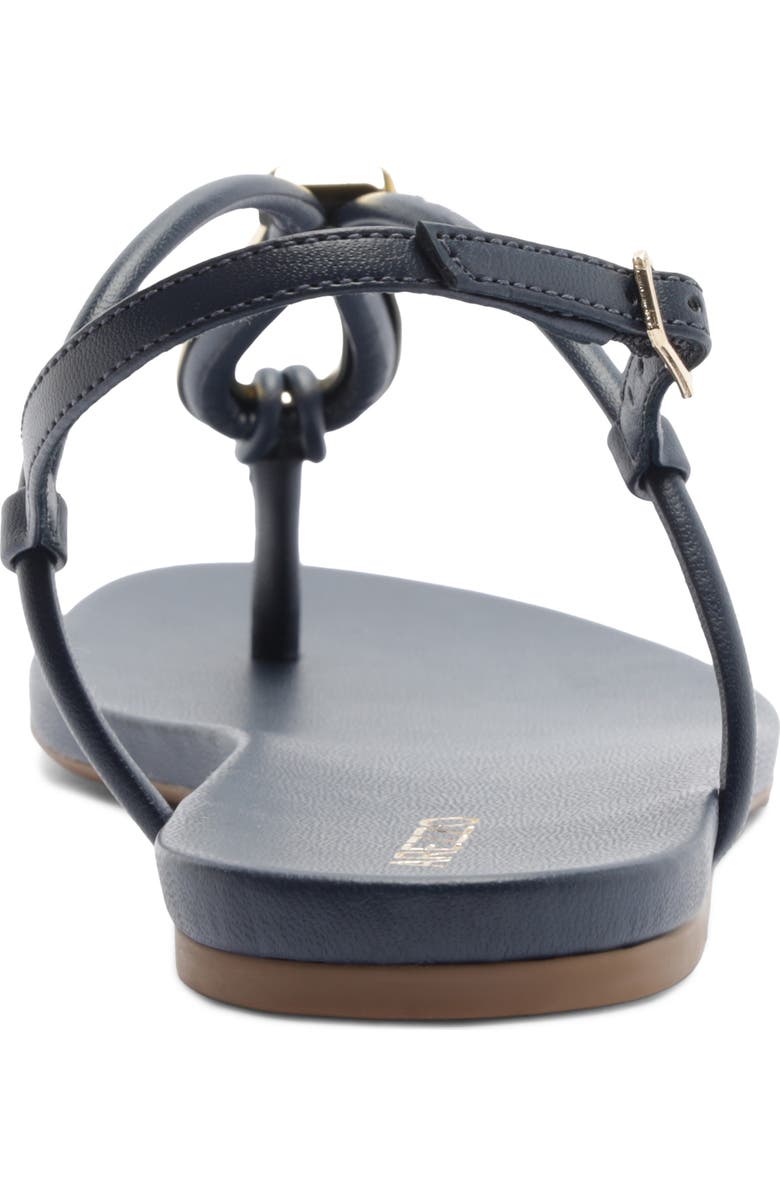 Arezzo Ramona Slingback Sandal, Alternate, color, Navy Nautical