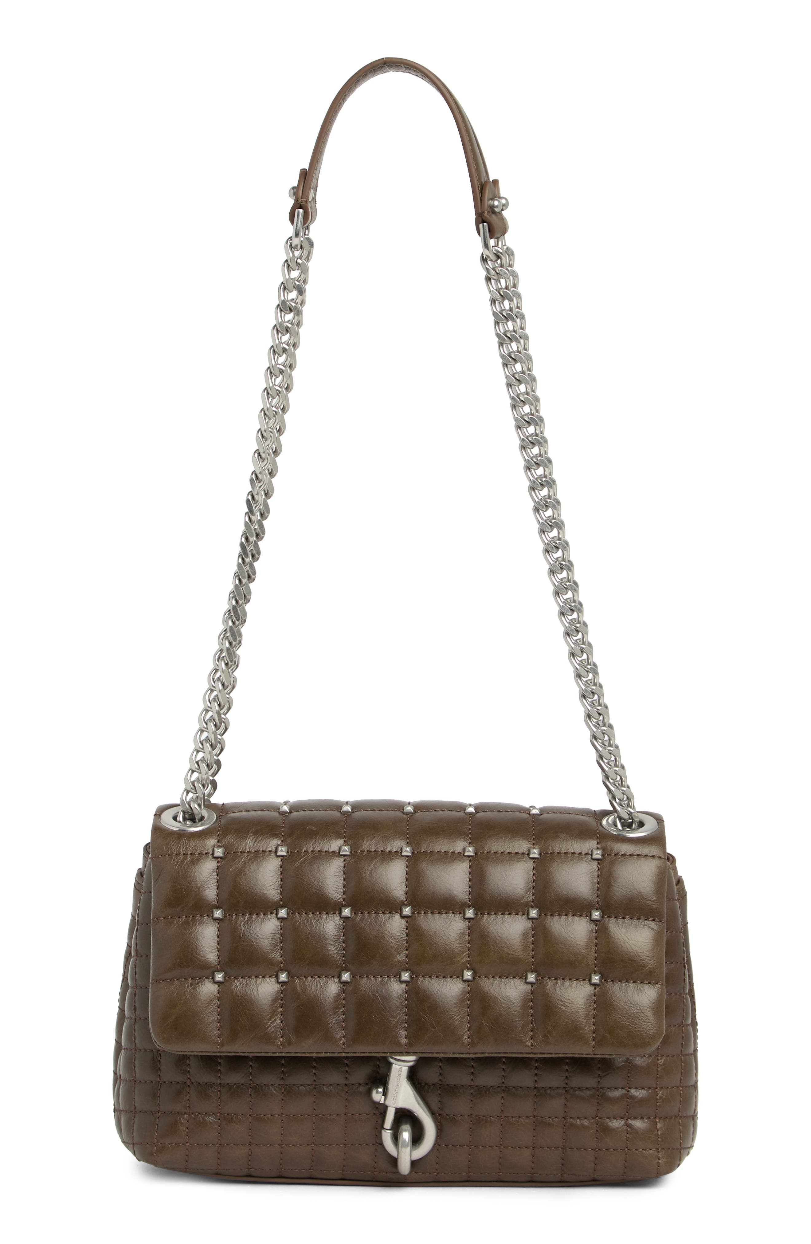 Rebecca Minkoff Edie Quilted Shoulder Bag, Main, color, 