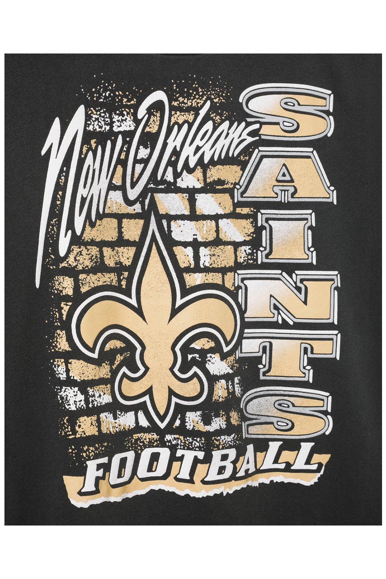 New Orleans Saints Graphic T-shirt, Alternate, color, TRUE BLACK