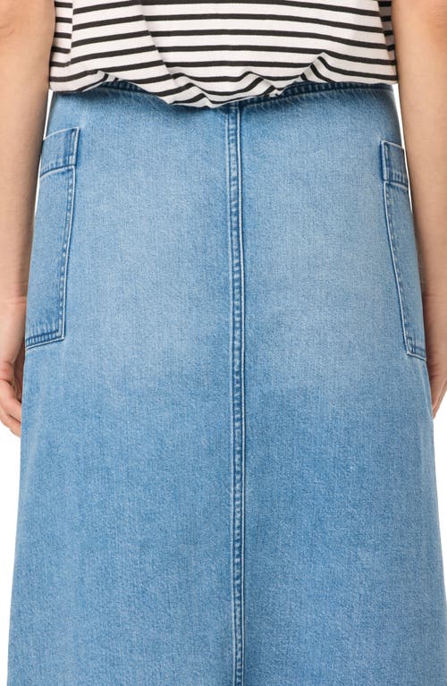 Joe's Cargo Denim Midi Skirt In Estonia
