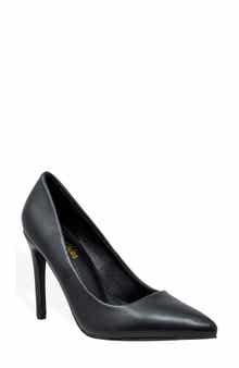 CHASE AND CHLOE Lala Pointed Toe Pump